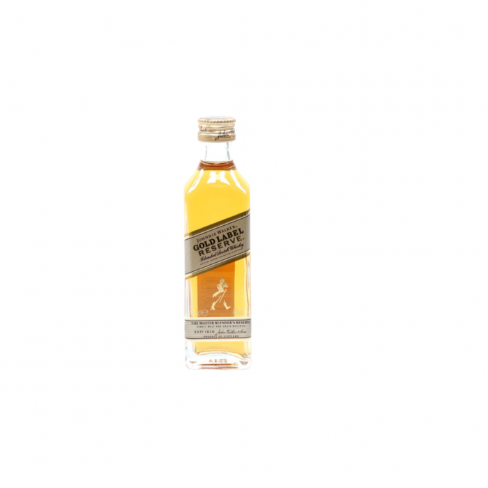 JOHNNIE WALKER GOLD LABEL RESERVE MINIATURES 5CL